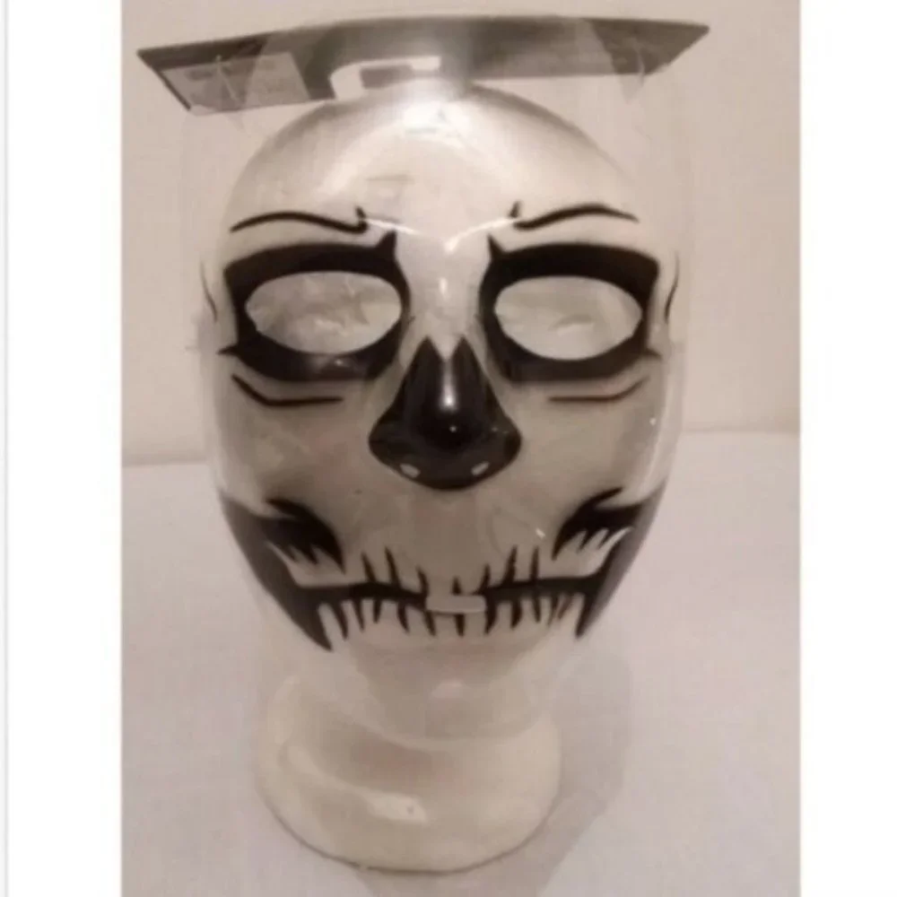 HALLOWEEN SKELETON Mask Haunted House Scary Prop Zombie Skull Scary Horror NEW